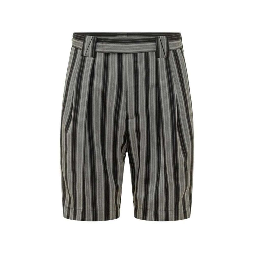 Versace Men Striped Dress Shorts